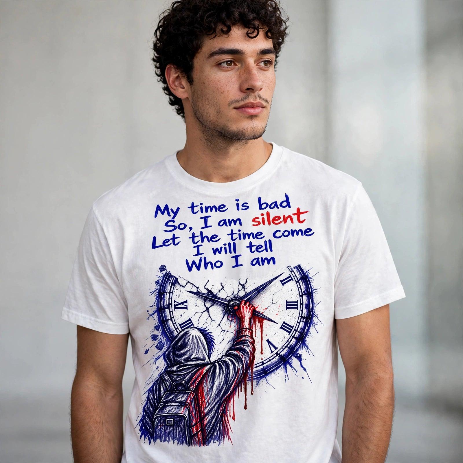 My Time is Bad Motivational Quote T-Shirt – XGuidance – photo 2