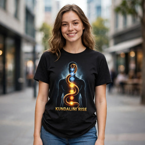 Kundalini Rise Spiritual Awakening Graphic T-Shirt – XGuidance