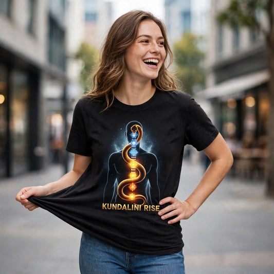 Kundalini Rise Spiritual Awakening Graphic T-Shirt – XGuidance – photo 2