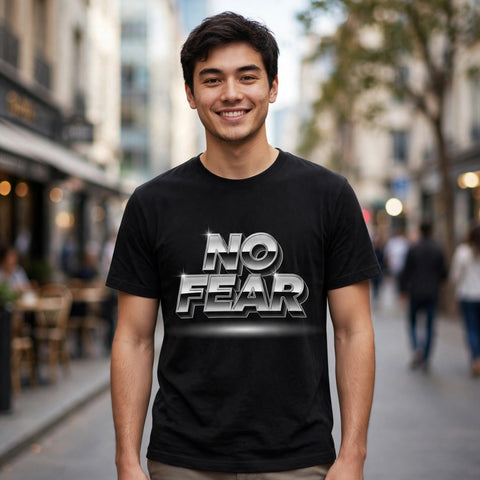 No Fear Hustle & Royalty Graphic T-Shirt – XGuidance