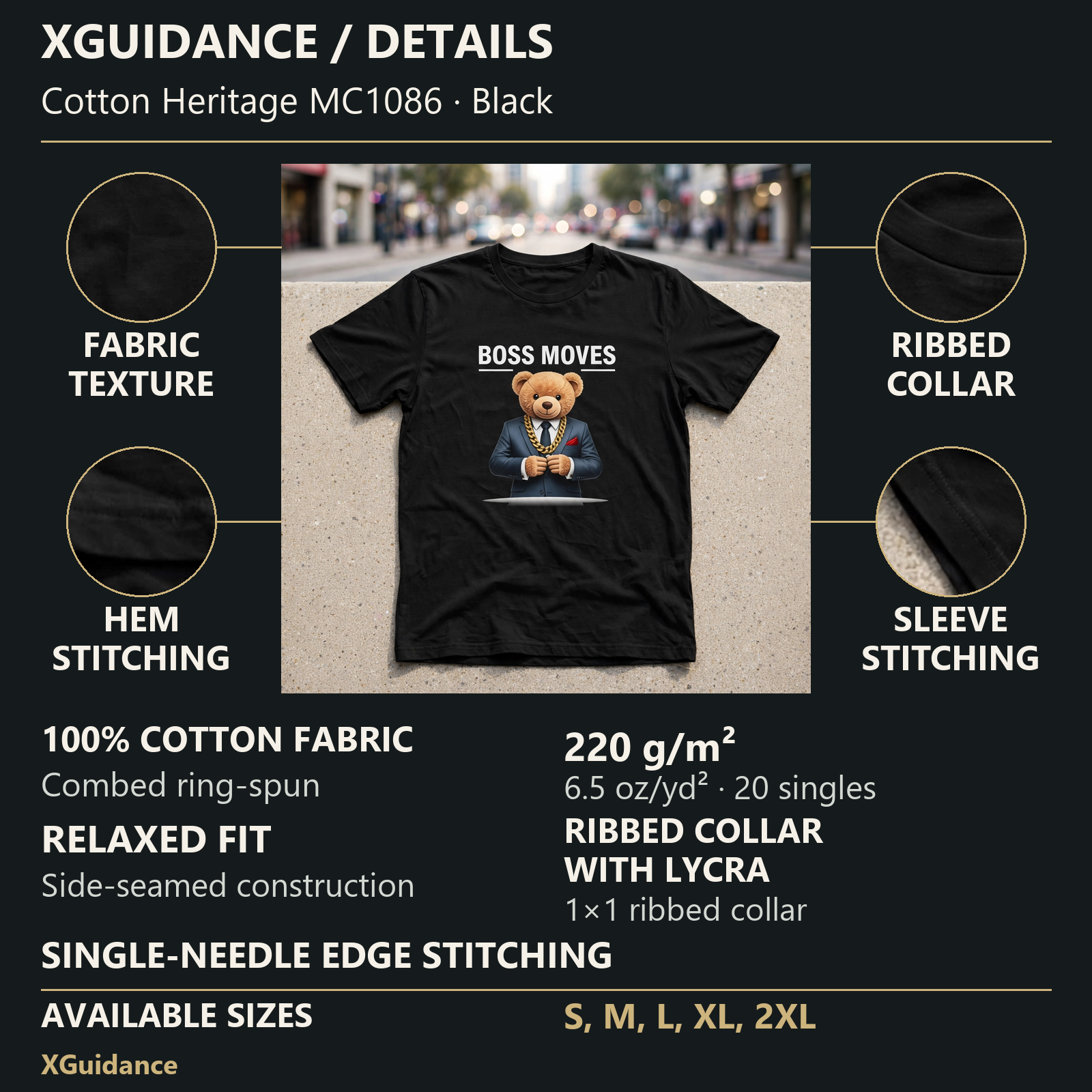 Boss Moves Money Mindset Graphic T-Shirt – XGuidance – product details and sizing