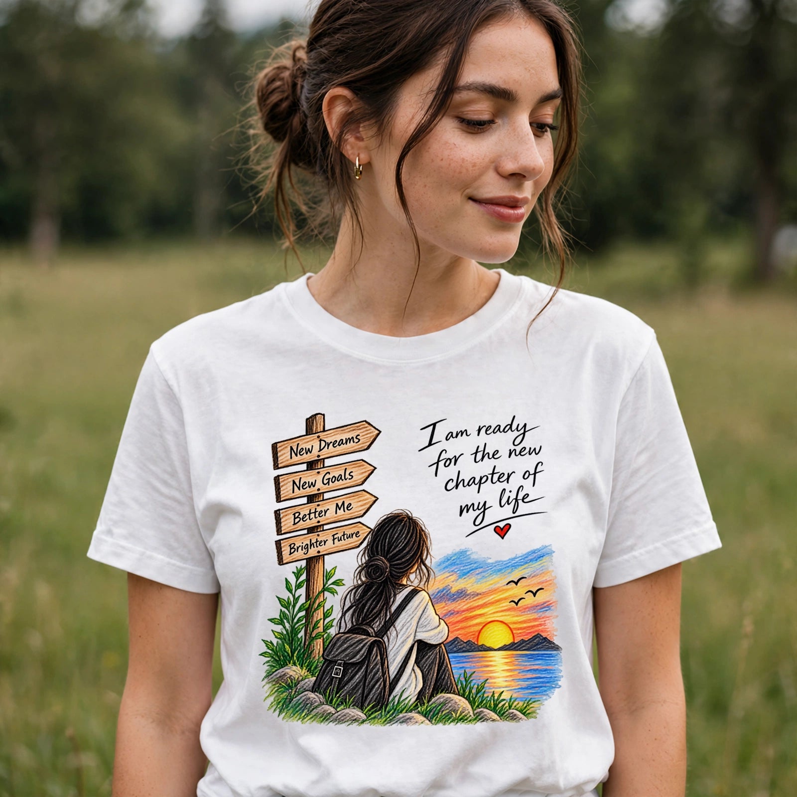 New Chapter Motivational Quote T-Shirt – XGuidance