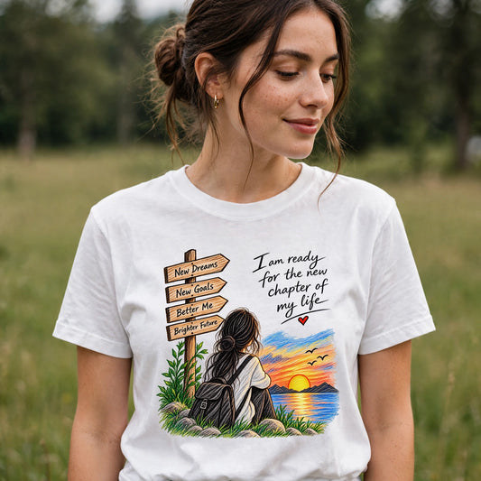 New Chapter Motivational Quote T-Shirt – XGuidance