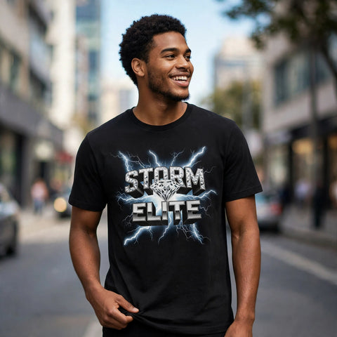 Storm Elite Hustle & Royalty Graphic T-Shirt – XGuidance – photo 2