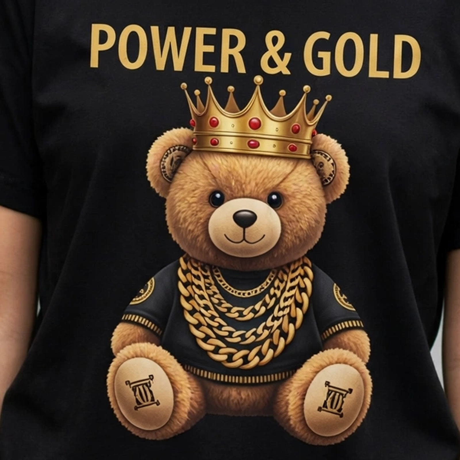 Power & Gold Money Mindset Graphic T-Shirt – XGuidance – photo 3