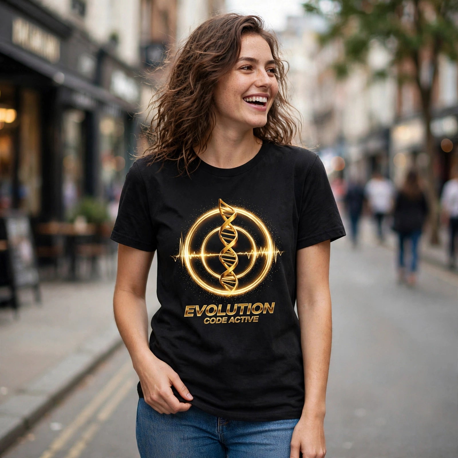 Evolution Code Active Spiritual Awakening Graphic T-Shirt – XGuidance – photo 2