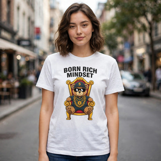 Born Rich Mindset Money Mindset Graphic T-Shirt – XGuidance