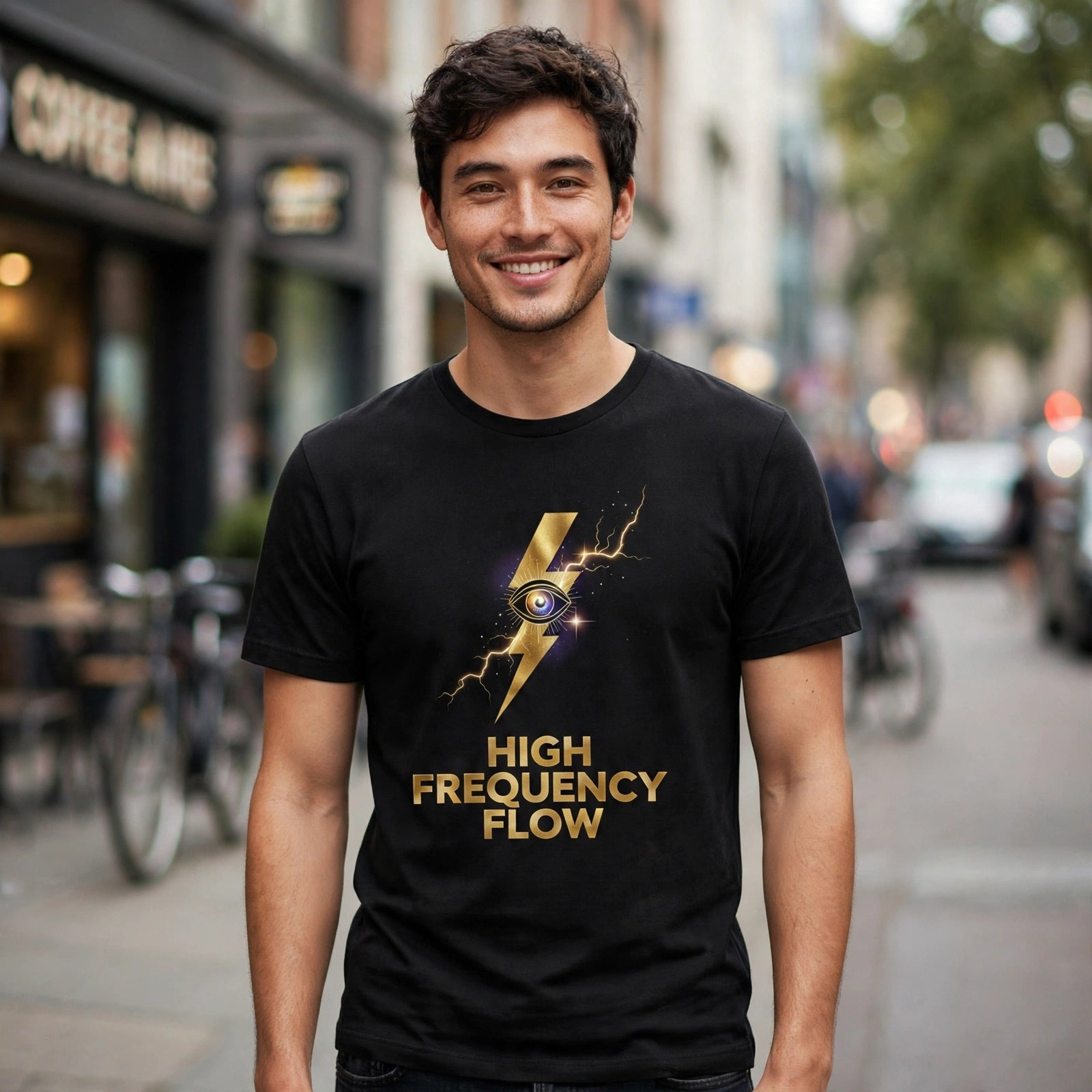 High Frequency Flow II Spiritual Awakening Graphic T-Shirt – XGuidance