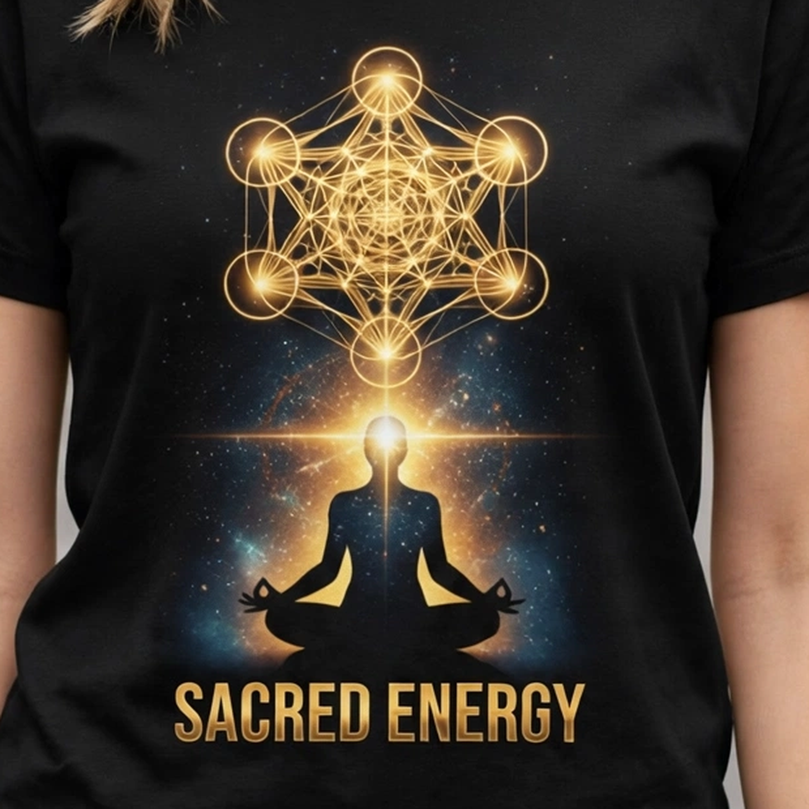 Sacred Energy II Spiritual Awakening Graphic T-Shirt – XGuidance – photo 3
