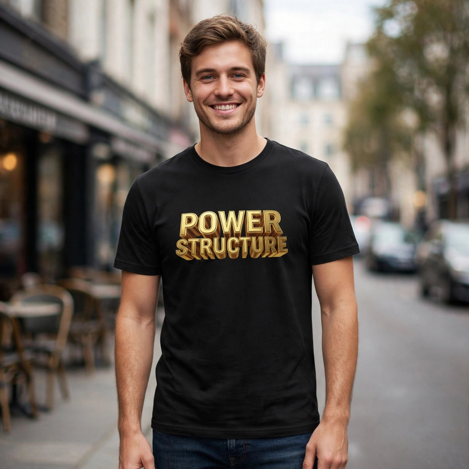 Power Structure Hustle & Royalty Graphic T-Shirt – XGuidance