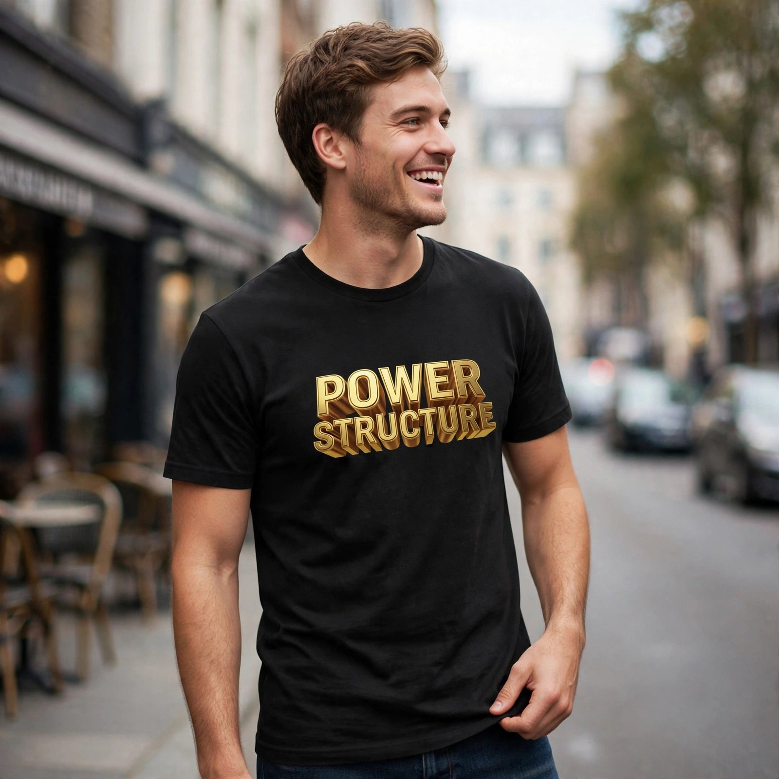 Power Structure Hustle & Royalty Graphic T-Shirt – XGuidance – photo 2