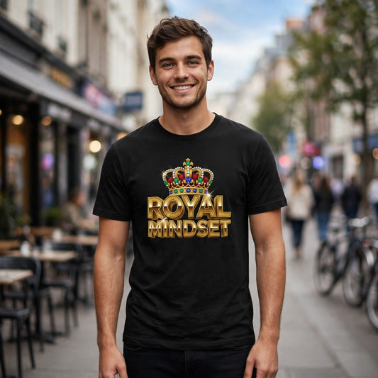 Royal Mindset Hustle & Royalty Graphic T-Shirt – XGuidance