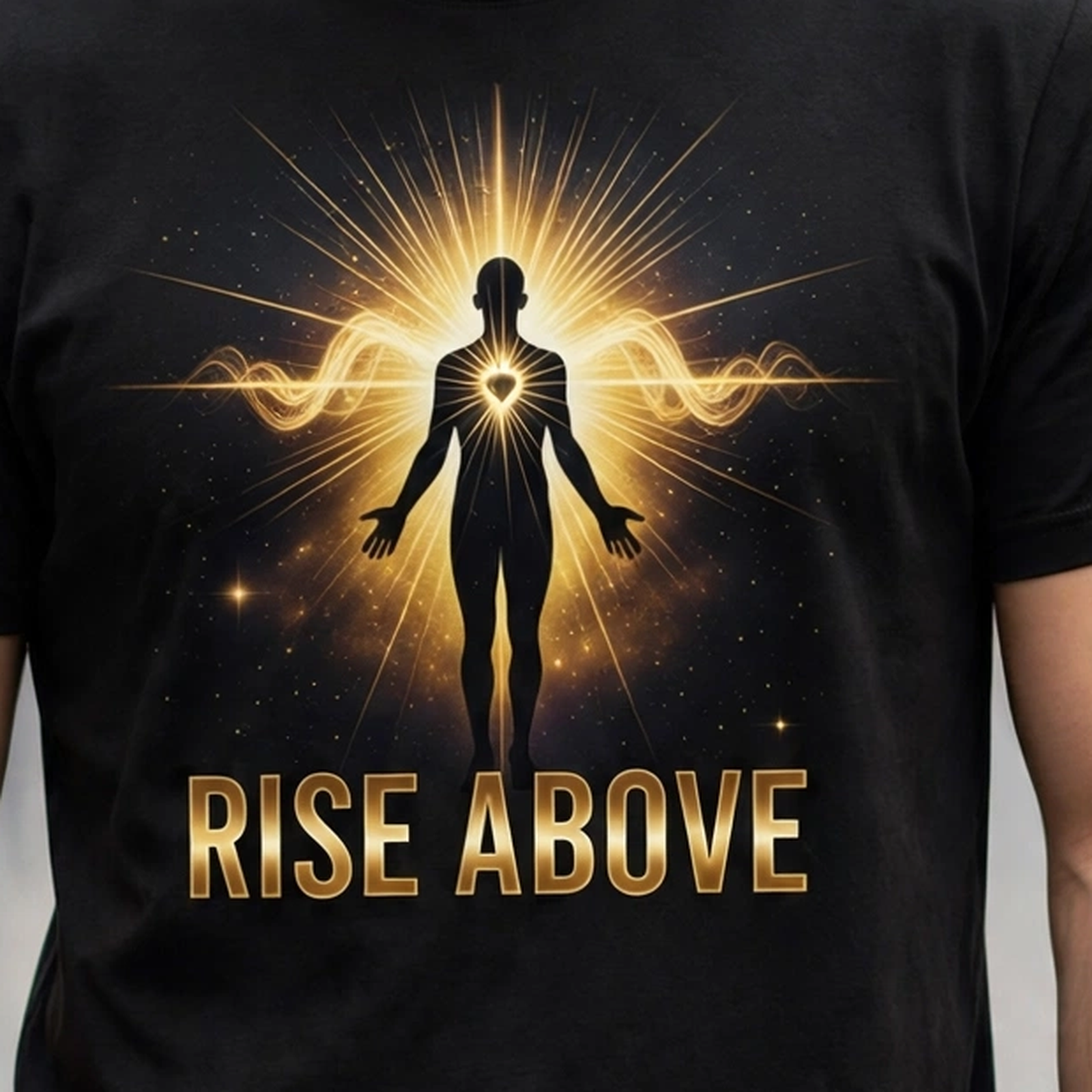 Rise Above Spiritual Awakening Graphic T-Shirt – XGuidance – photo 3