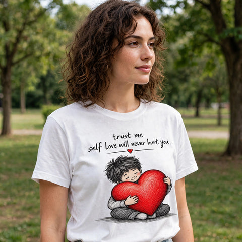 Self Love Motivational Quote T-Shirt – XGuidance – photo 2