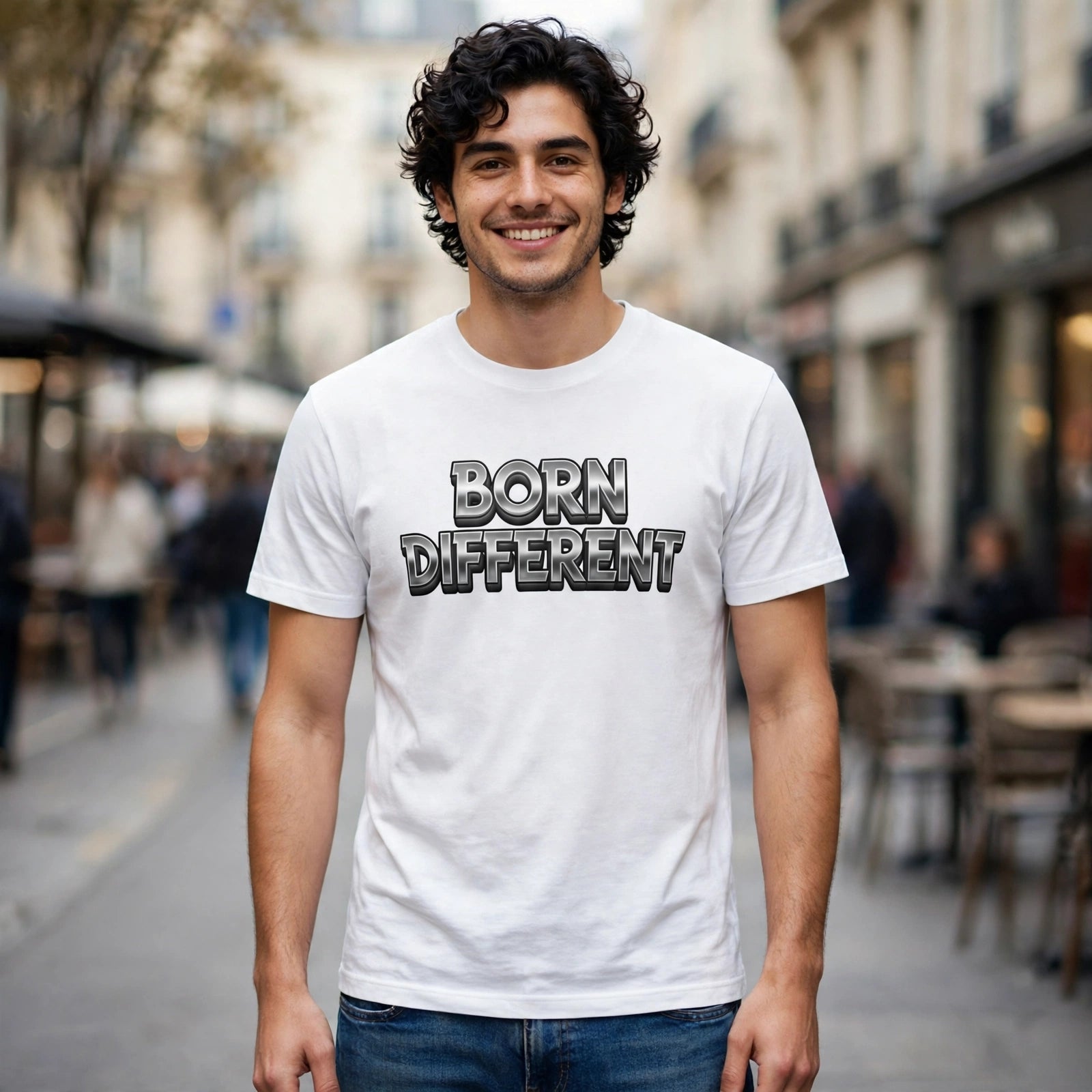 Born Different Hustle & Royalty Graphic T-Shirt – XGuidance