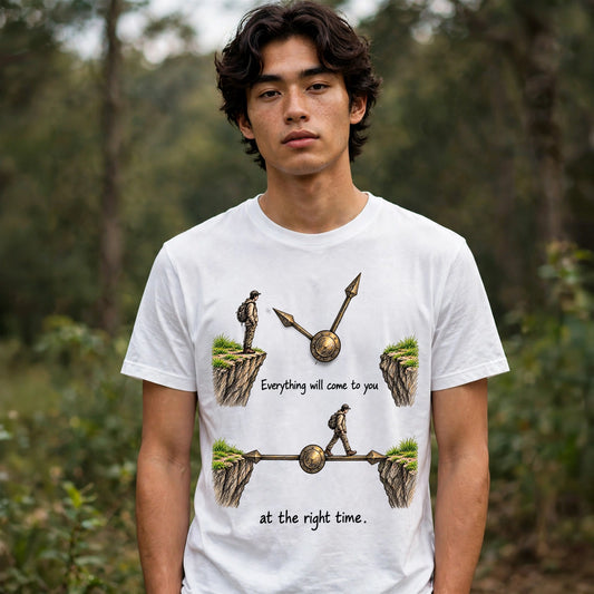Right Time Motivational Quote T-Shirt – XGuidance