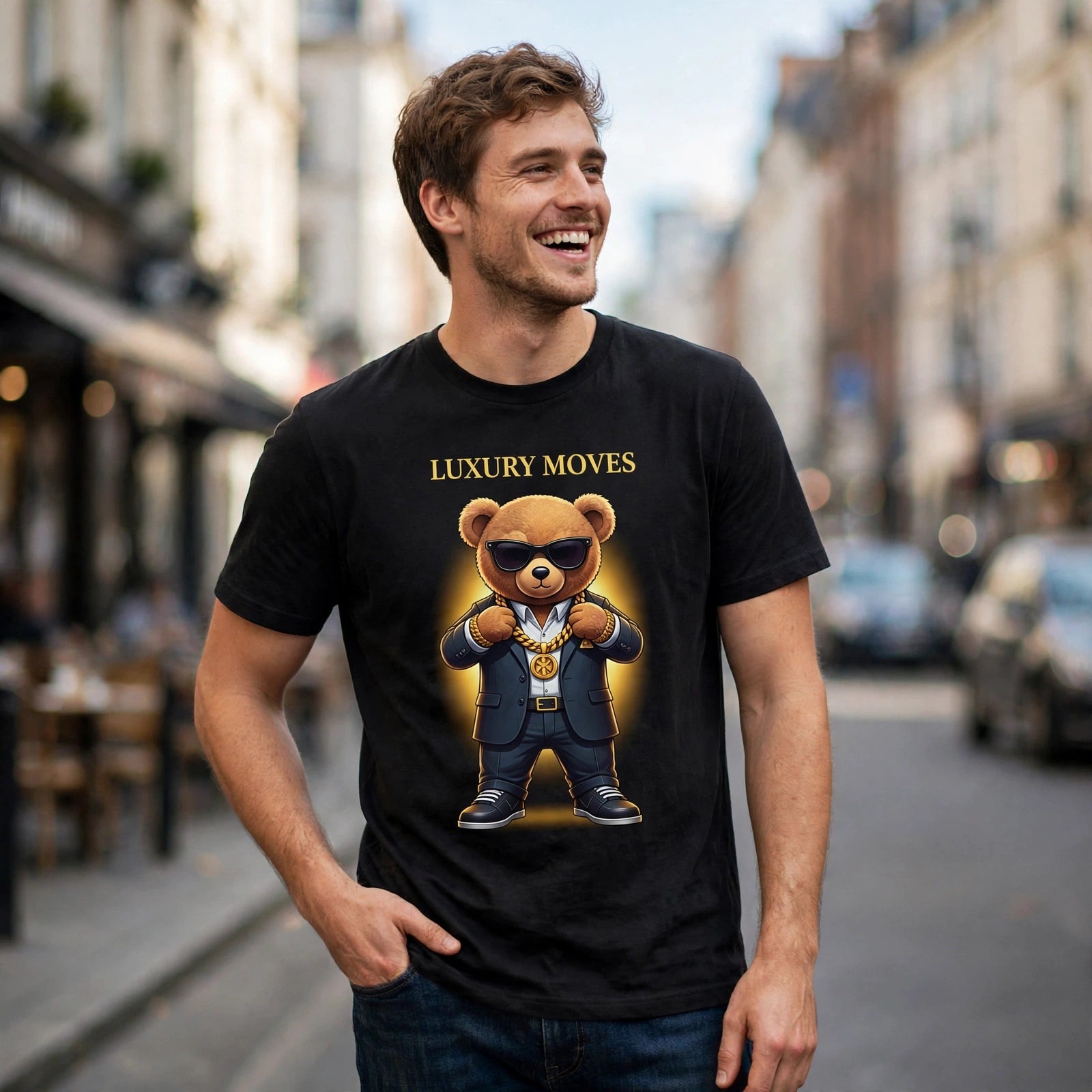 Luxury Moves Money Mindset Graphic T-Shirt – XGuidance – photo 2