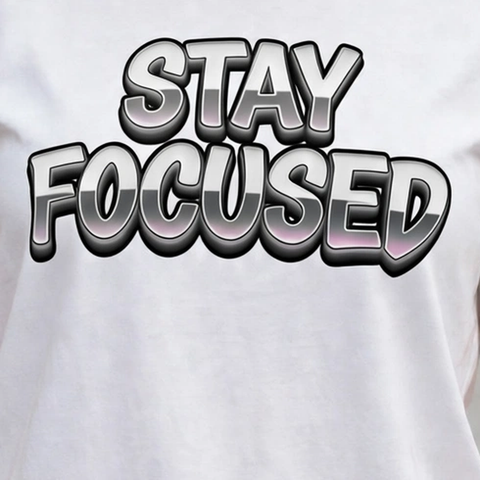 Stay Focused Hustle & Royalty Graphic T-Shirt – XGuidance – photo 3