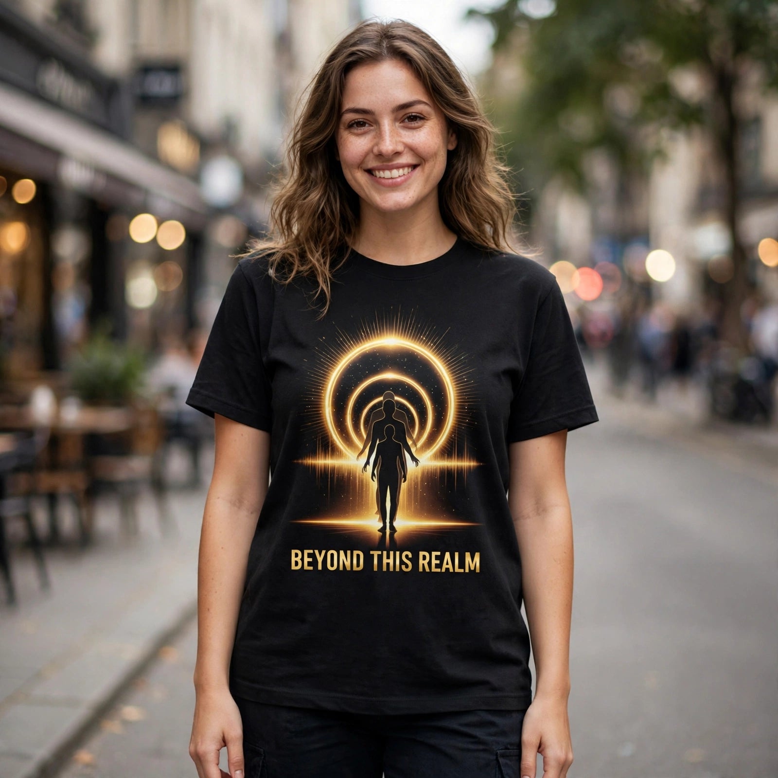 Beyond This Realm Spiritual Awakening Graphic T-Shirt – XGuidance
