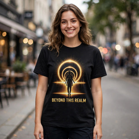 Beyond This Realm Spiritual Awakening Graphic T-Shirt – XGuidance