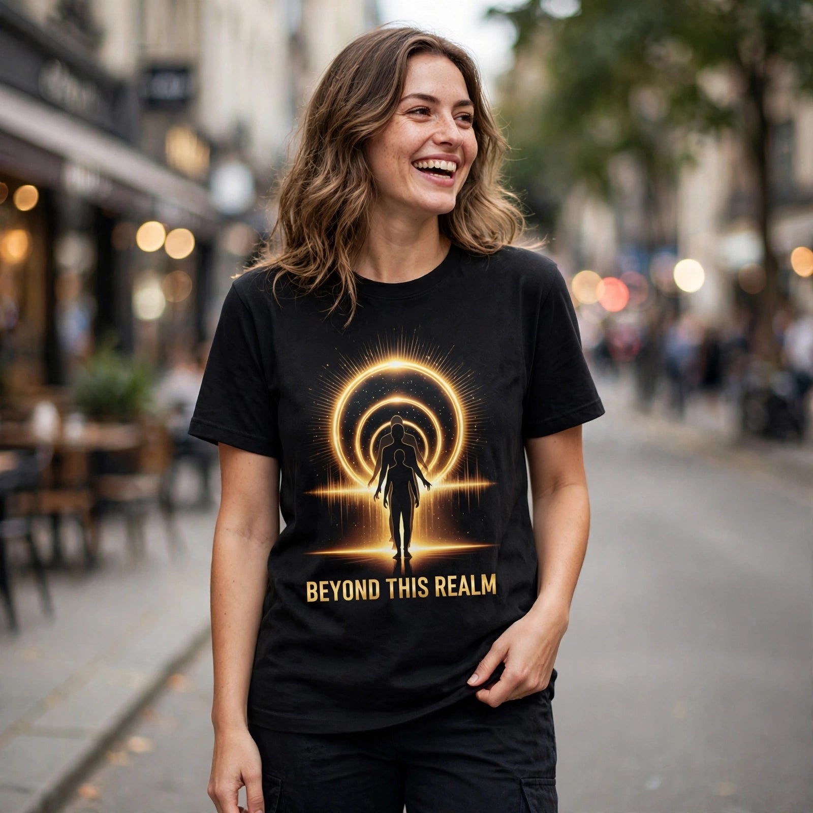 Beyond This Realm Spiritual Awakening Graphic T-Shirt – XGuidance – photo 2