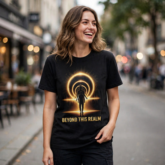 Beyond This Realm Spiritual Awakening Graphic T-Shirt – XGuidance – photo 2
