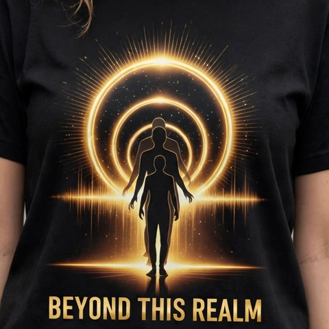 Beyond This Realm Spiritual Awakening Graphic T-Shirt – XGuidance – photo 3