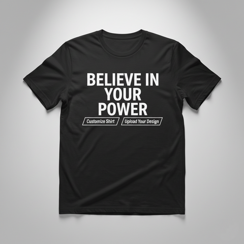 Custom Unisex T-shirt – Upload Your Picture 100% cotton