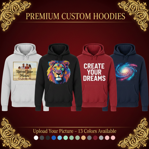 Custom Comfort Colors® Hoodie – Personalized Text or Photo