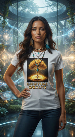T-Shirt Premium Spiritual Wealth