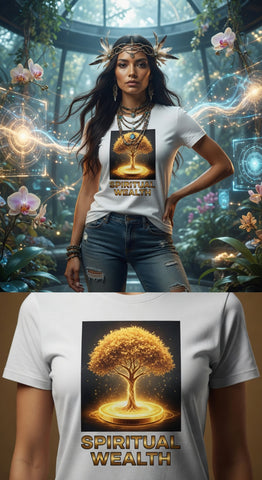 T-Shirt Premium Spiritual Wealth
