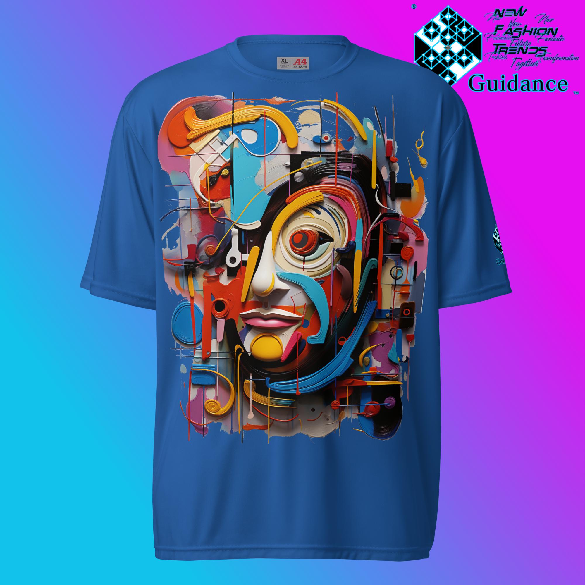Abstract Essence Artistic Face T Shirt by XGuidance Royal 6
