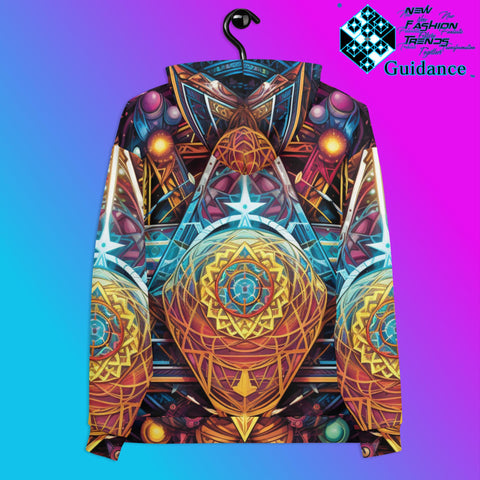 Abstract Harmony Hoodie by XGuidance XS 2