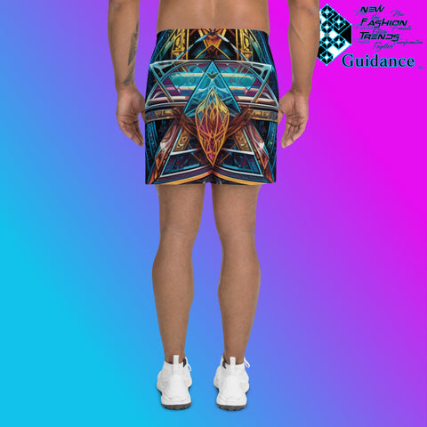Abstract Harmony Swimming Shorts by XGuidance 2XS 2