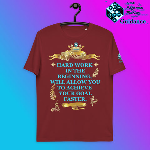 ACHIEVE GOAL T-Shirt T-Shirts by XGuidance Burgundy 10