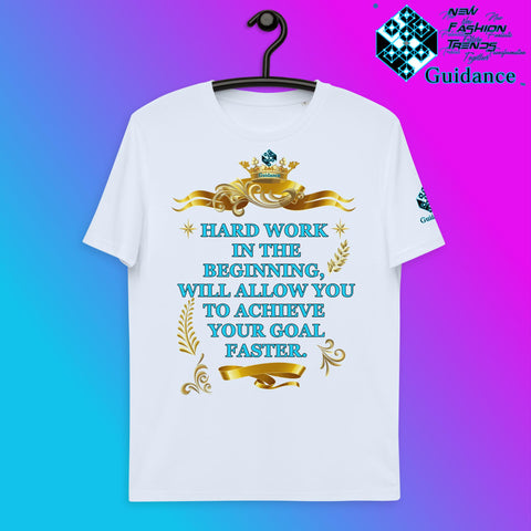 ACHIEVE GOAL T-Shirt T-Shirts by XGuidance Serene Blue 14