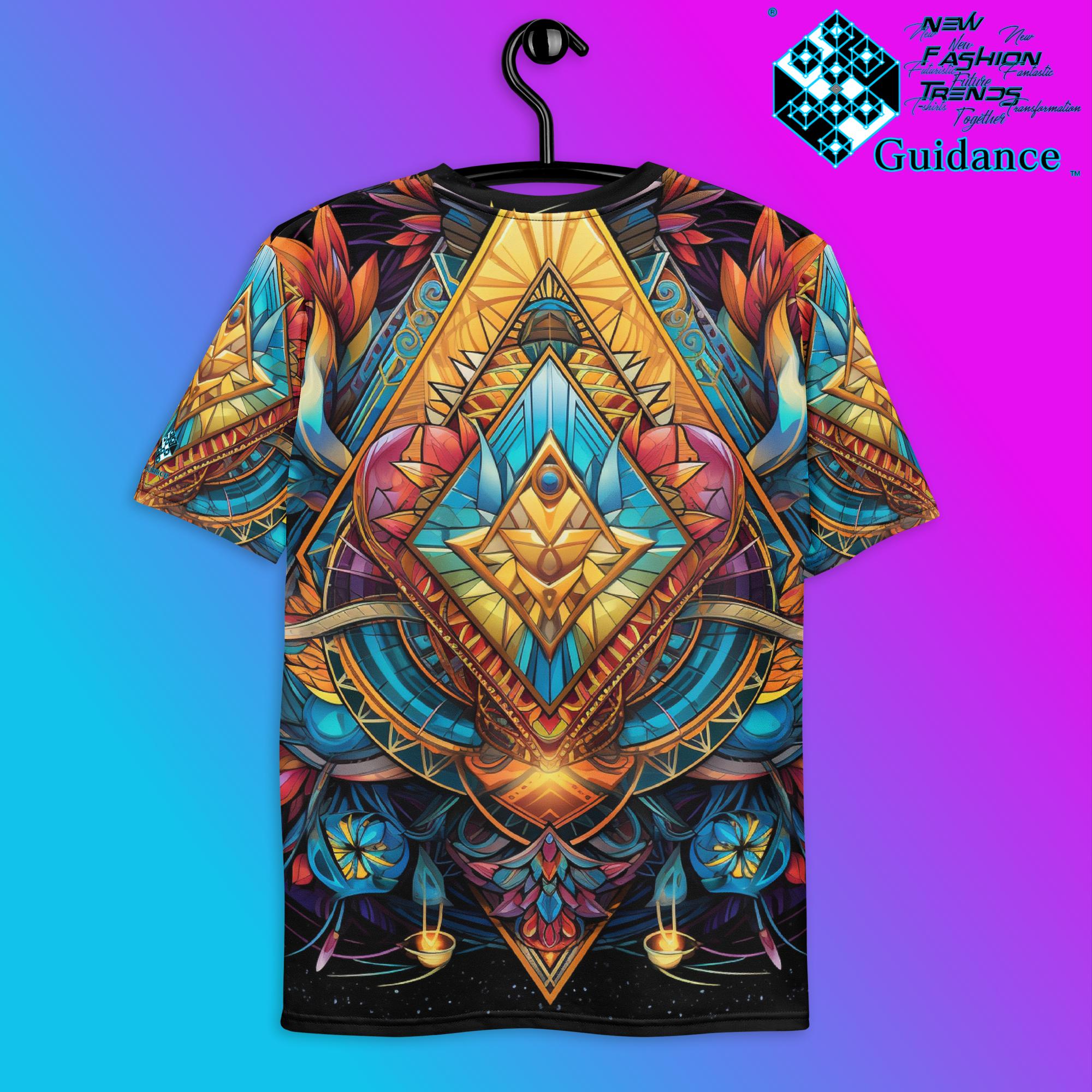 Angular Odyssey Shirt - Geometric Design Tee - XGuidance