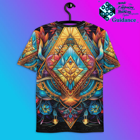 Angular Odyssey Shirt - Geometric Design Tee - XGuidance