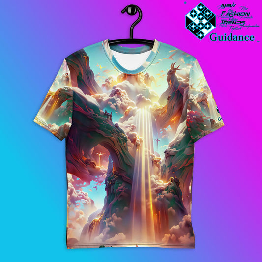 Angelic Clouds T-shirt - Celestial Apparel - XGuidance