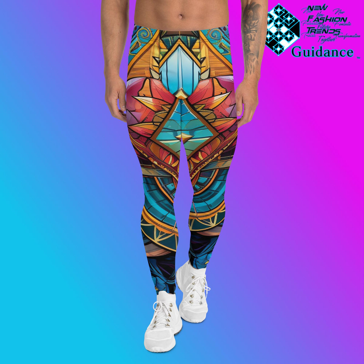 Angular Odyssey Leggings - Men's Activewear - XGuidance