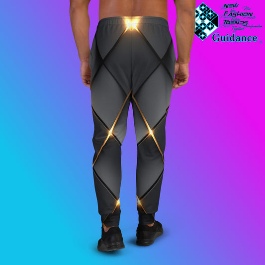 Veiled Luminescence Joggers – Ethereal Glow in Motion
