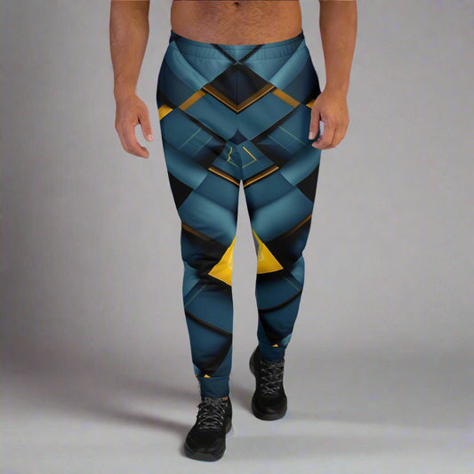 Galactic Pulse Joggers – Futuristic Streetwear with Nebula Vibes