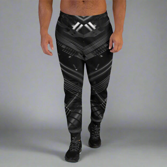 Mechanical Suspension Joggers – Futuristic Techwear Pants