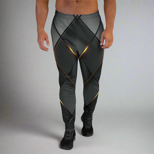 Veiled Luminescence Joggers – Ethereal Glow in Motion