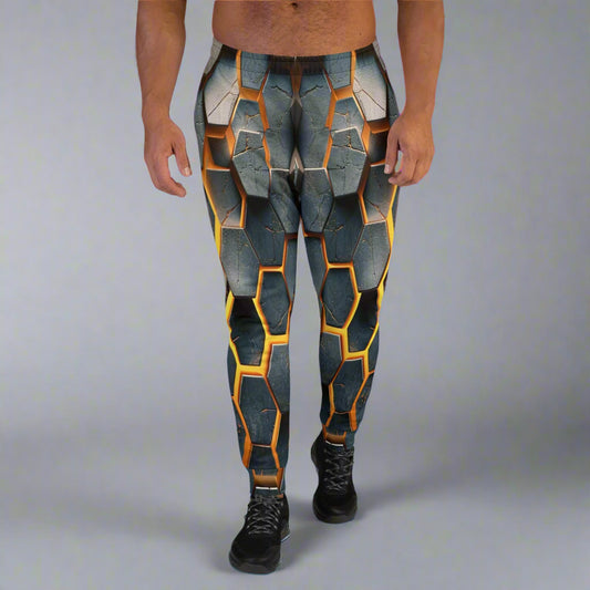 Lava Stone Guardian Joggers – Volcanic Energy Streetwear