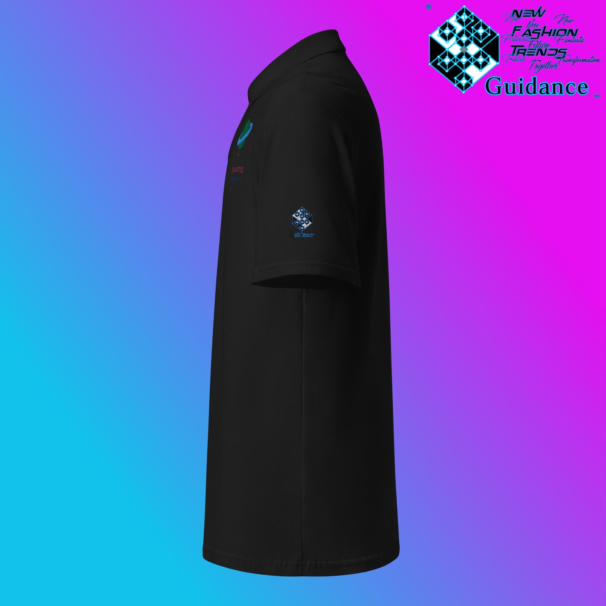Alliance of the Stars - Polo Shirt Polo Shirts by XGuidance Black 4