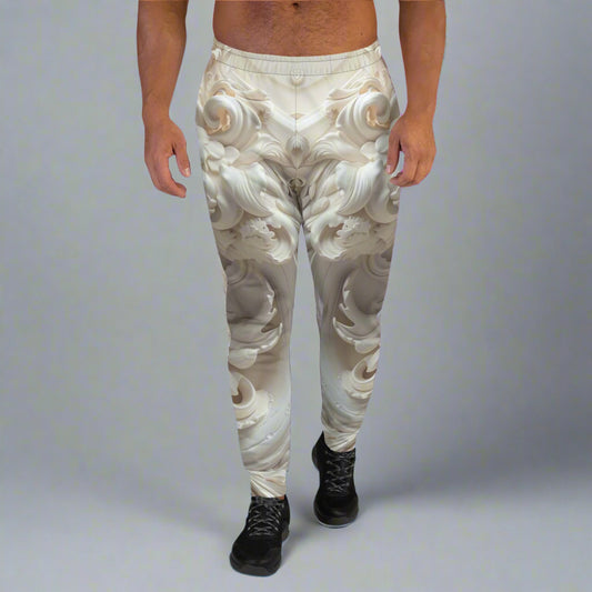 Angelic Paradise Joggers – Celestial White Spiritual Pants by XGuidance XS 1