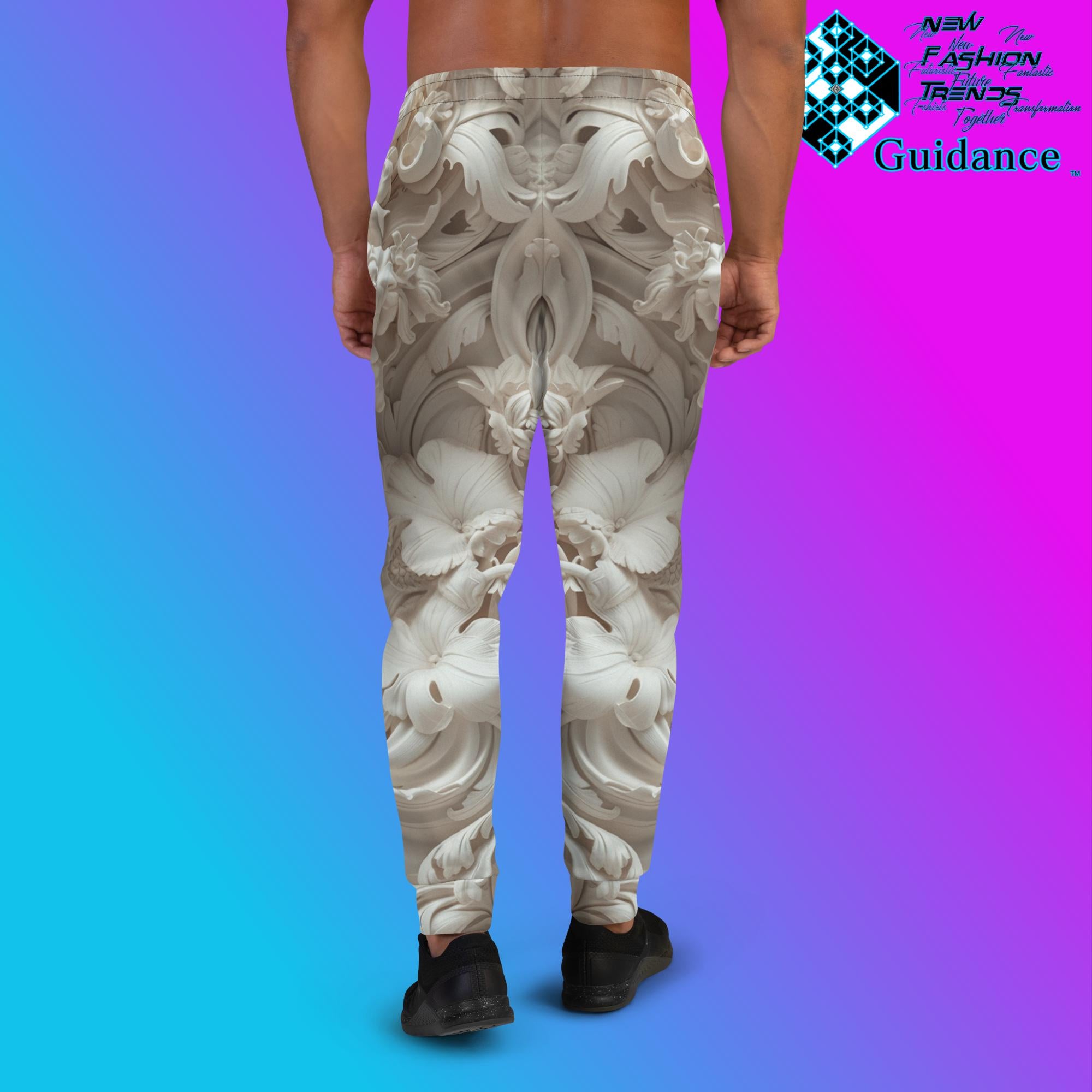 Angelic Paradise Joggers – Celestial White Spiritual Pants by XGuidance XS 2