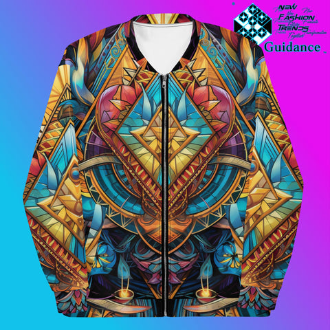 Angular Odyssey Bomber Jacket Vintage Festival by XGuidance XS 1
