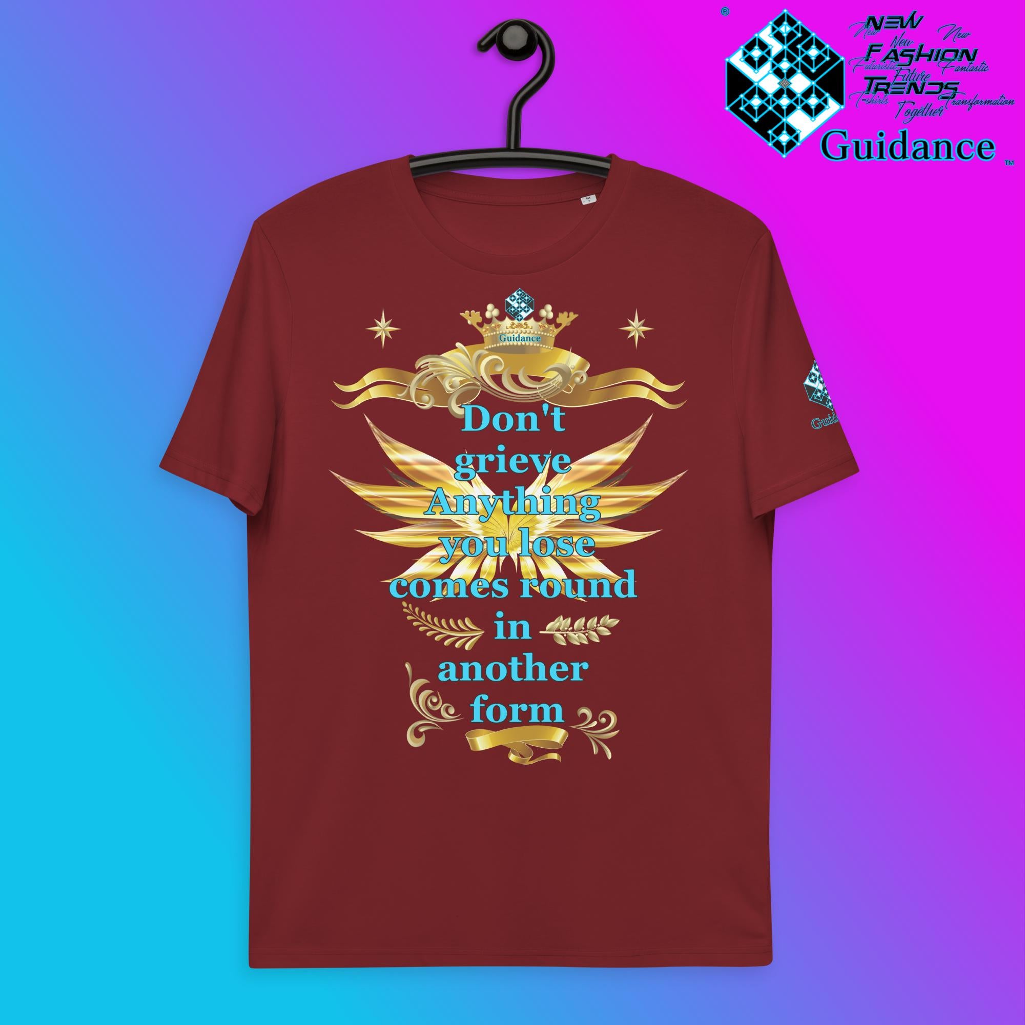 Another Form T-Shirt T-Shirts by XGuidance Burgundy 10